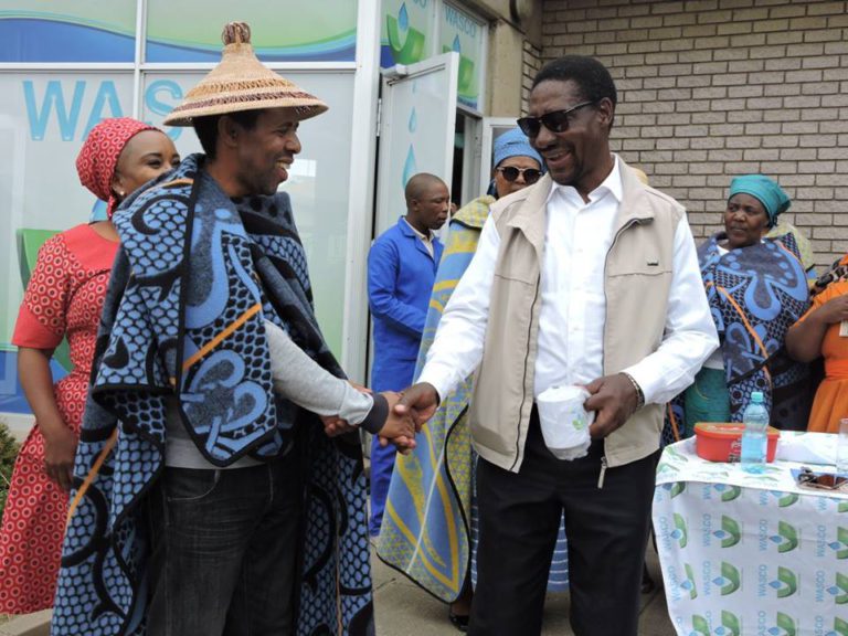 The WASCO Chief Executive Meets The Maseru Water Committee