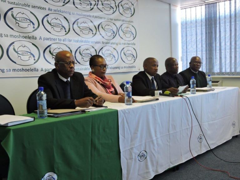 LEWA Announces WASCO Tariff and charges for 2019/20
