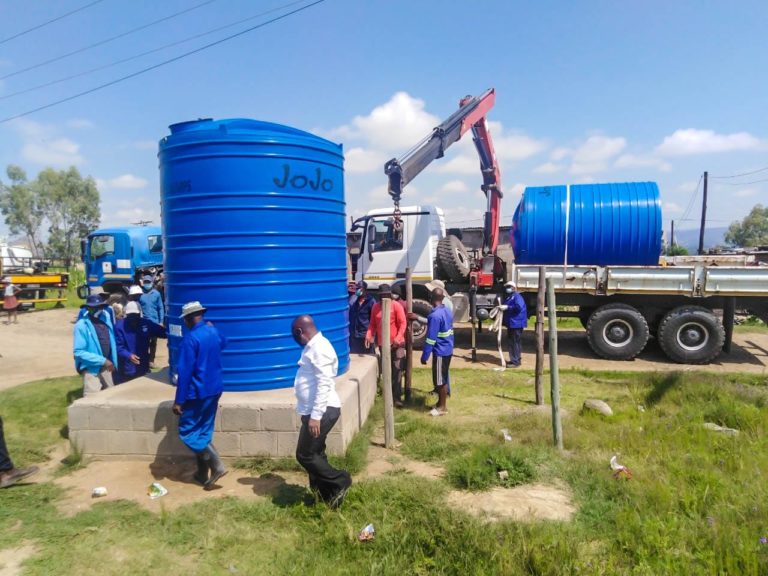 WASCO and Ministry of Water Provide Ha Tšiu Community with Water